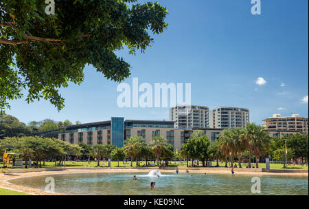 Die Darwin Waterfront Precinct, Northern Territory, Australien Stockfoto