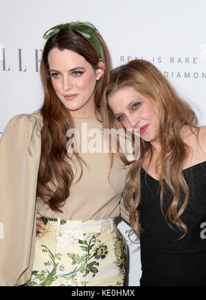 Beverly HILLS, CA - 16. OKTOBER: Riley Keough, Lisa Marie Presley, bei den 24. Annual ELLE Women in Hollywood Awards Im Four Seasons Hotel Los in Beverly Hills, Angeles California 16. Oktober 2017. Kredit: Faye Sadou/MediaPunch Stockfoto