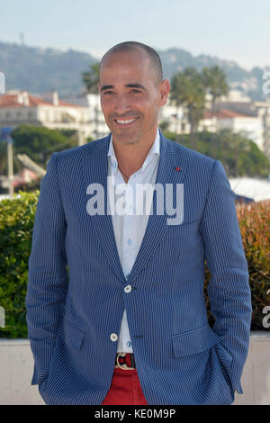 Cannes, Frankreich. Oktober 2017. David Rocco posiert während einer Fotozelle anlässlich der MIPCOM, International Film and Program Market for Television, Video, Cable and Satellite, am 2017/10/17 in Cannes, Frankreich Quelle: Andia/Alamy Live News Stockfoto