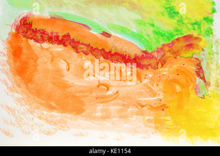 abstrakte Aquarell Hintergrund Stockfoto