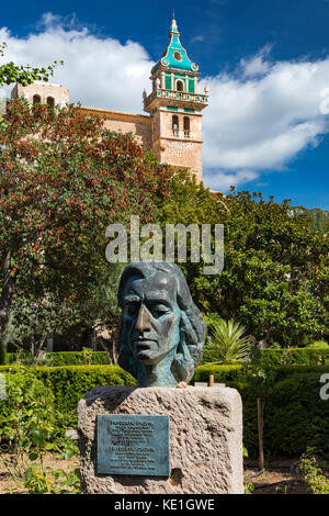 Rathaus, Valldemossa, Mallorca, Balearen, Spanien Stockfoto