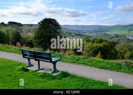 Hallam Moors, Peak District National Park, von Bolehills, Crookes, Sheffield, Großbritannien Stockfoto