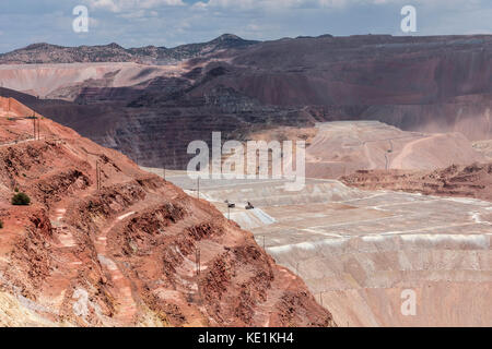 Morenci Kupfermine, Greenlee County, Arizona, USA Stockfoto