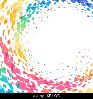 Abstrakte bunten Kreis Hintergrund Stock Vektor