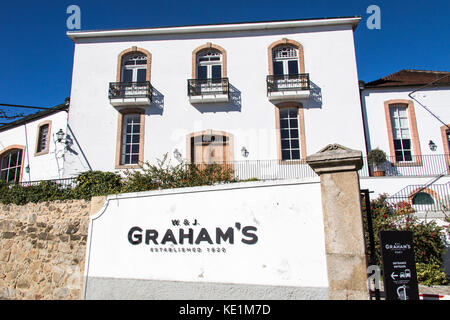 Graham's Port Lodge, Porto, Porttugal Stockfoto