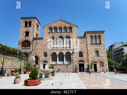 Die Kirche des Hl. Demetrius in Thessaloniki, Griechenland. Stockfoto