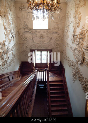 Innenraum der russborough House, County Wicklow, Irland Stockfoto