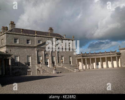 Die Außenseite des russborough House, County Wicklow, Irland Stockfoto