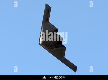 Stand der Technik stealth Bomber im Flug Stockfoto