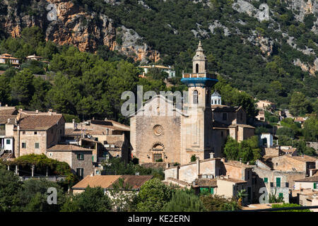 Dorf Valldemossa, Mallorca, Balearen, Spanien Stockfoto