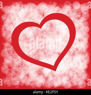 Valentinstag card-Vektor Stock Vektor
