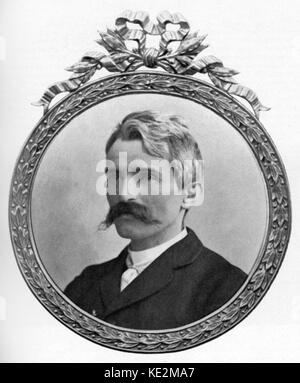 Alfredo Catalani - Portrait. Italienischer Komponist, 19 May 1854 - 7 August 1893 Stockfoto