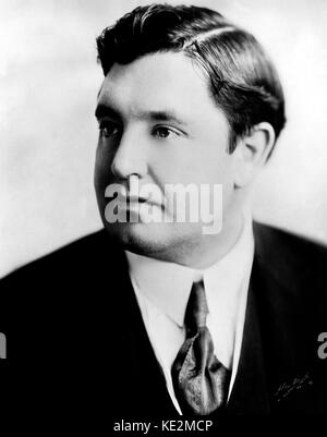 John McCormack - Porträt des Irischen Tenor. 14. Juni 1884-16 September 1945. Stockfoto