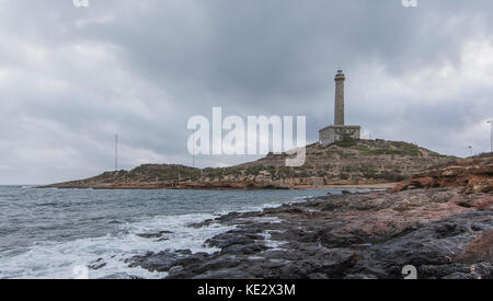 El Faro de Cabo de Palos mar Menor Spanien Stockfoto