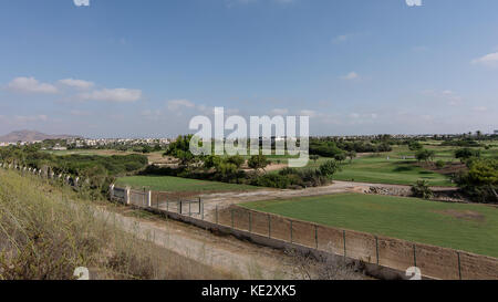 El Cabezo Gordo Felsformation Murcia, Spanien Stockfoto