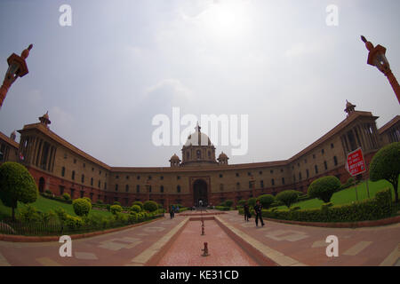 Jaipur, Indien - 26. September 2017: Rashtrapati Bhavan ist die offizielle Homepage des Präsidenten von Indien Stockfoto