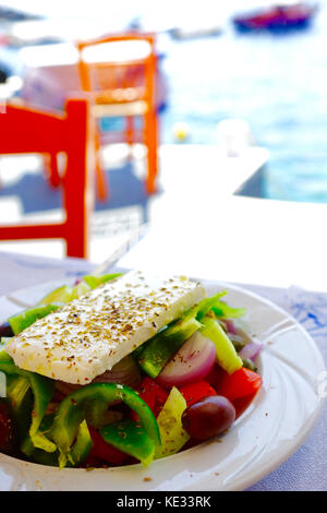 griechischer Salat Stockfoto