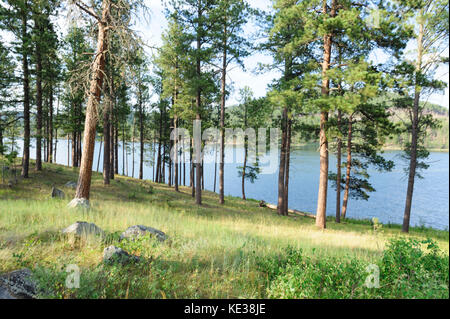 Sheridan Lake Campground Stockfoto