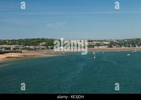 Mumbles Meer, die Bucht von Swansea, Swansea, South Wales, Großbritannien Stockfoto