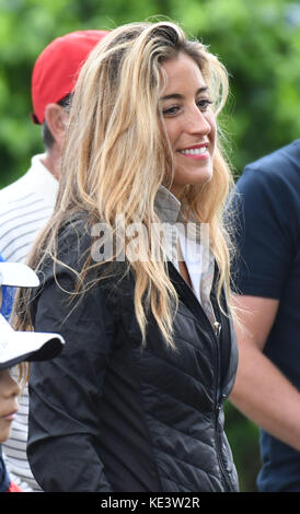 San Roque, Cadiz, Spanien. Oktober 2017. Während des Golfturniers Andalucia Valderrama Masters in Sotogrande am Dienstag, den 18. Oktober 2017. Quelle: Gtres Información más Comuniación online, S.L./Alamy Live News Stockfoto