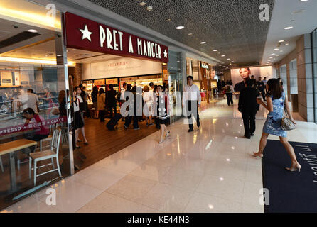 IFC Mall in Hong Kong Stockfoto