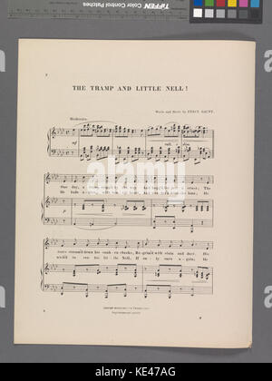 Der Tramp und Little Nell (NYPL Hades 449059 1692972) Stockfoto