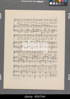 Dieses Bild mit dem Titel „The Tramp and Little Nell“ bezieht sich auf Charles Dickens Roman „The Old Curiosity Shop“ und illustriert eine Szene aus dem Buch mit den Charakteren von Little Nell und The Tramp. Stockfoto