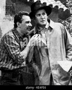 Paolo Ferrari Vittorio Gassman Stockfoto