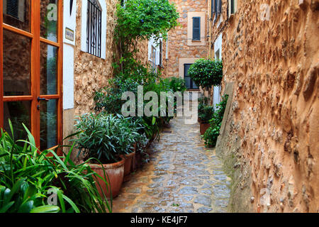 Fornalutx, Balearen, Spanien, September 2017 Stockfoto