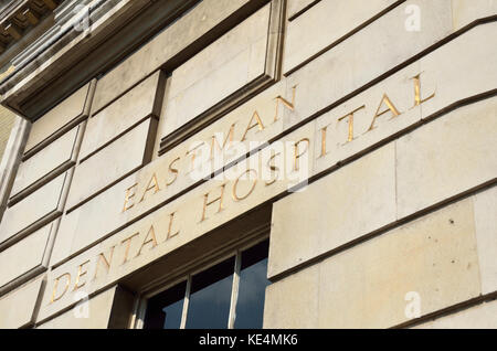 Eastman Dental Hospital in Gray's Inn Road, King's Cross, London, UK. Stockfoto