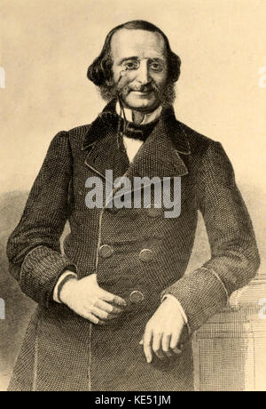 OFFENBACH, Jacques - Portrait Deutsch/Französischen Komponisten (1819-1880) Stockfoto