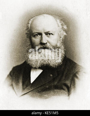 Charles François Gounod - Porträt des französischen Komponisten. Von einer Fotografie durch die stereoskopische Co., London. CFG: 17. Juni 1818 - 18. Oktober 1893. Stockfoto