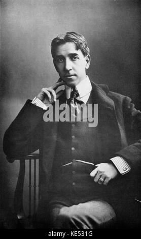 Ethelbert Nevin Woodbridge amerikanische Pianist und Komponist. 25. November 1862 bis 17. Februar 1901. Stockfoto