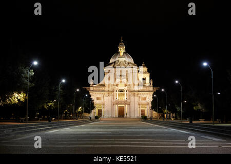 Die Kathedrale von Assisi Stockfoto