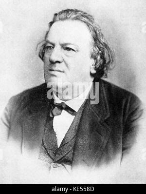 Julius Rietz, Deutscher Komponist, Dirigent und Cellist. 28 Dezember 1812 - 12. September 1877. Stockfoto