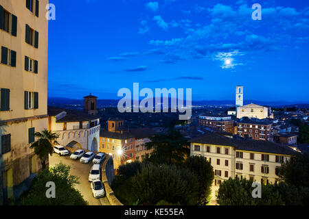 Die Kathedrale von Assisi Stockfoto