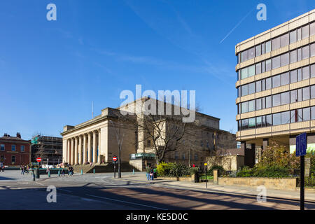 Sheffield City Hall, Barkers Pool, Sheffield, Großbritannien Stockfoto