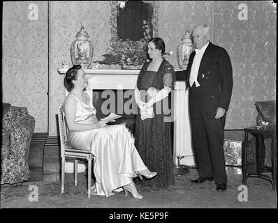 99809 Jean Gillespies 21. Geburtstag Elizabeth Bay House Stockfoto