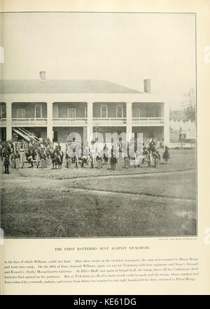 Dieses Bild stammt aus „The Photographic History of the Civil war“, Band 2, Seite 187. Es zeigt ein Foto, das einen wichtigen Moment oder eine Figur aus dem Amerikanischen Bürgerkrieg darstellt. Stockfoto