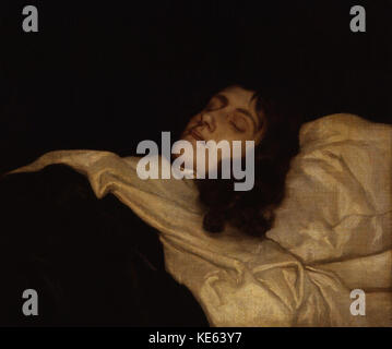 Dieses Bild zeigt einen unbekannten Mann, der einst als James Scott, Duke of Monmouth und Buccleuch galt, und spiegelt die Komplexität historischer Identität und Porträts im britischen Adel wider. Stockfoto