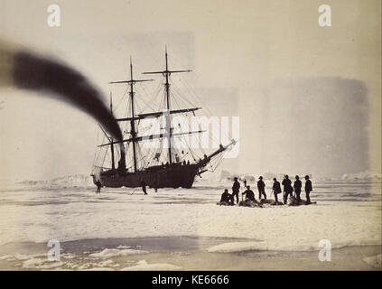 William Bradford Jagd durch Dampf in Melville Bay Stockfoto