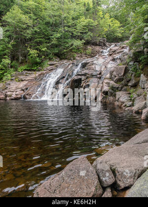 Mary Ann Falls, Cape Breton Highlands National Park, Cabot Trail Istand, Cape Breton, Nova Scotia. Stockfoto