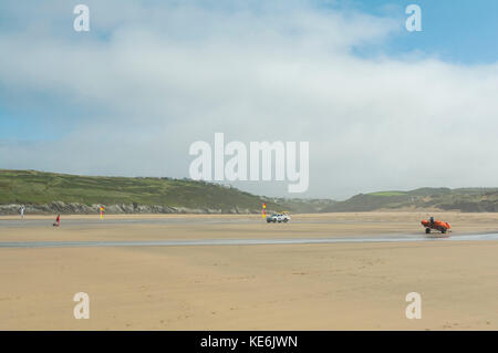 Crantock Beach - Newquay, Cornwall, England, Großbritannien Stockfoto