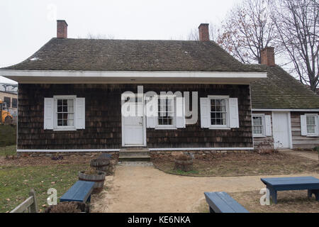 Pieter Claesen Wyckoff House in Canarsie Brooklyn NYC Stockfoto