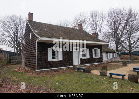 Pieter Claesen Wyckoff House in Canarsie Brooklyn NYC Stockfoto