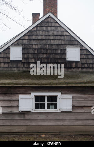 Pieter Claesen Wyckoff House in Canarsie Brooklyn NYC Stockfoto