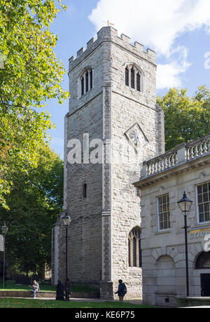 St. Augustine's Tower Hackney, Mare Street, Hackney Central, London Stadtteil Hackney, Greater London, England, Vereinigtes Königreich Stockfoto