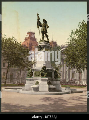 Statue von Maisonneuve, Montreal LCCN 2008679504 Stockfoto