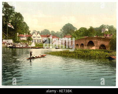 White Hart Hotel, Sonning an der Themse, England LCCN 2002708106 Stockfoto