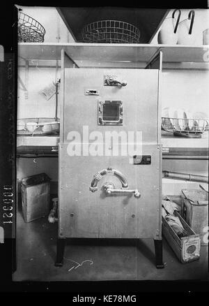 12050 Geschirrspülmaschine an Sargents in die Elizabeth Street für Gebäude Publishing Co Stockfoto